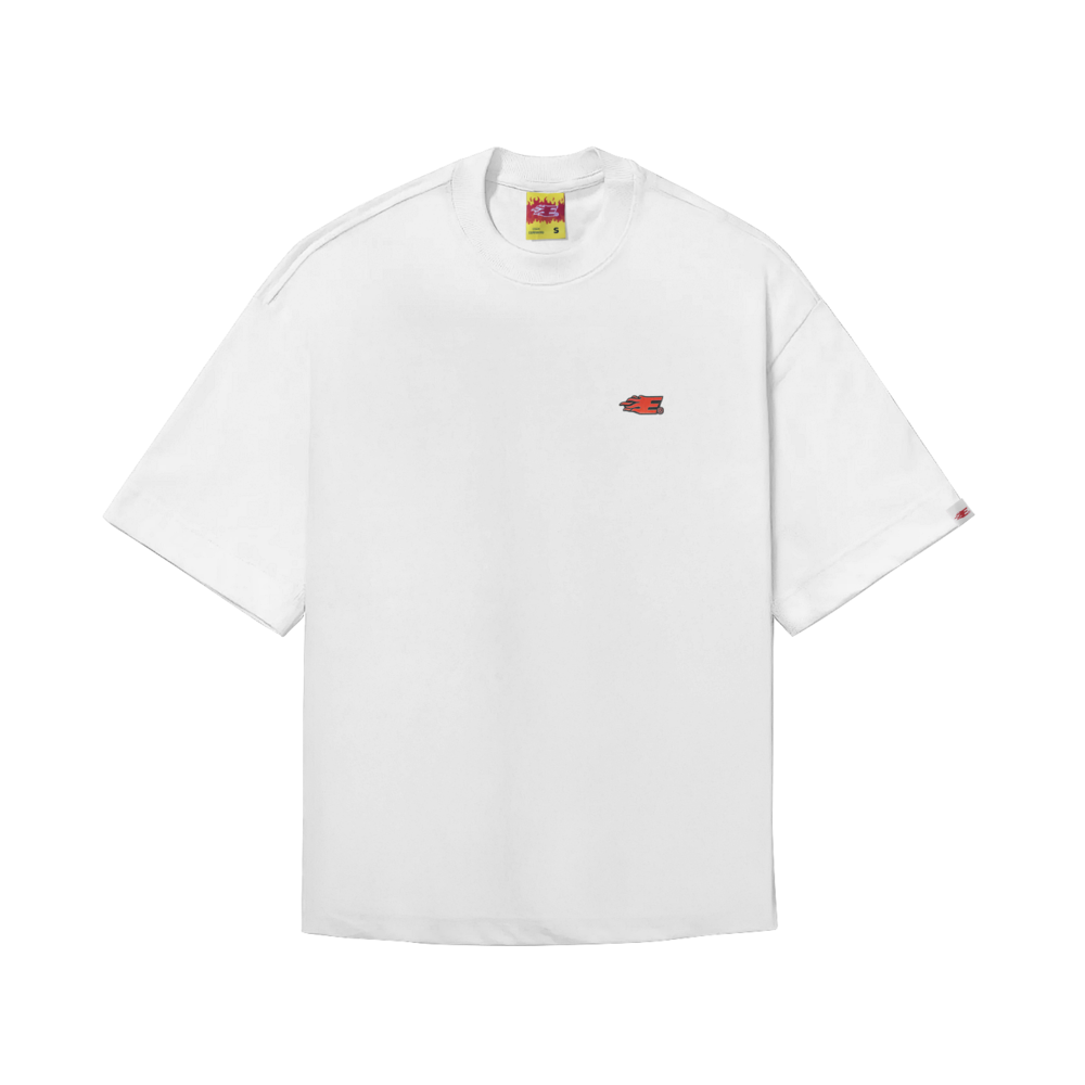 CAMISETA BOXY "ICON" BRANCA