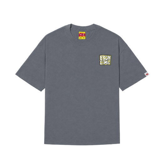CAMISETA "SQUARE BOX" CINZA