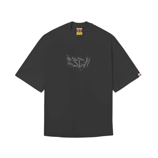 CAMISETA BOXY "ESPANTALHO" PRETA