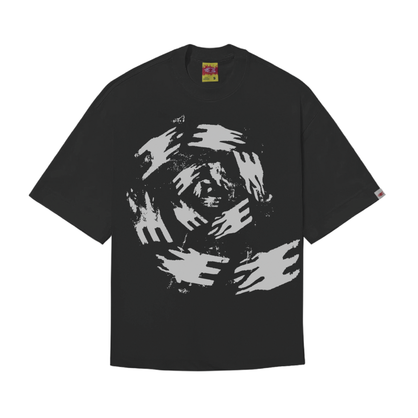 CAMISETA "LOGO ESPIRAL" PRETA