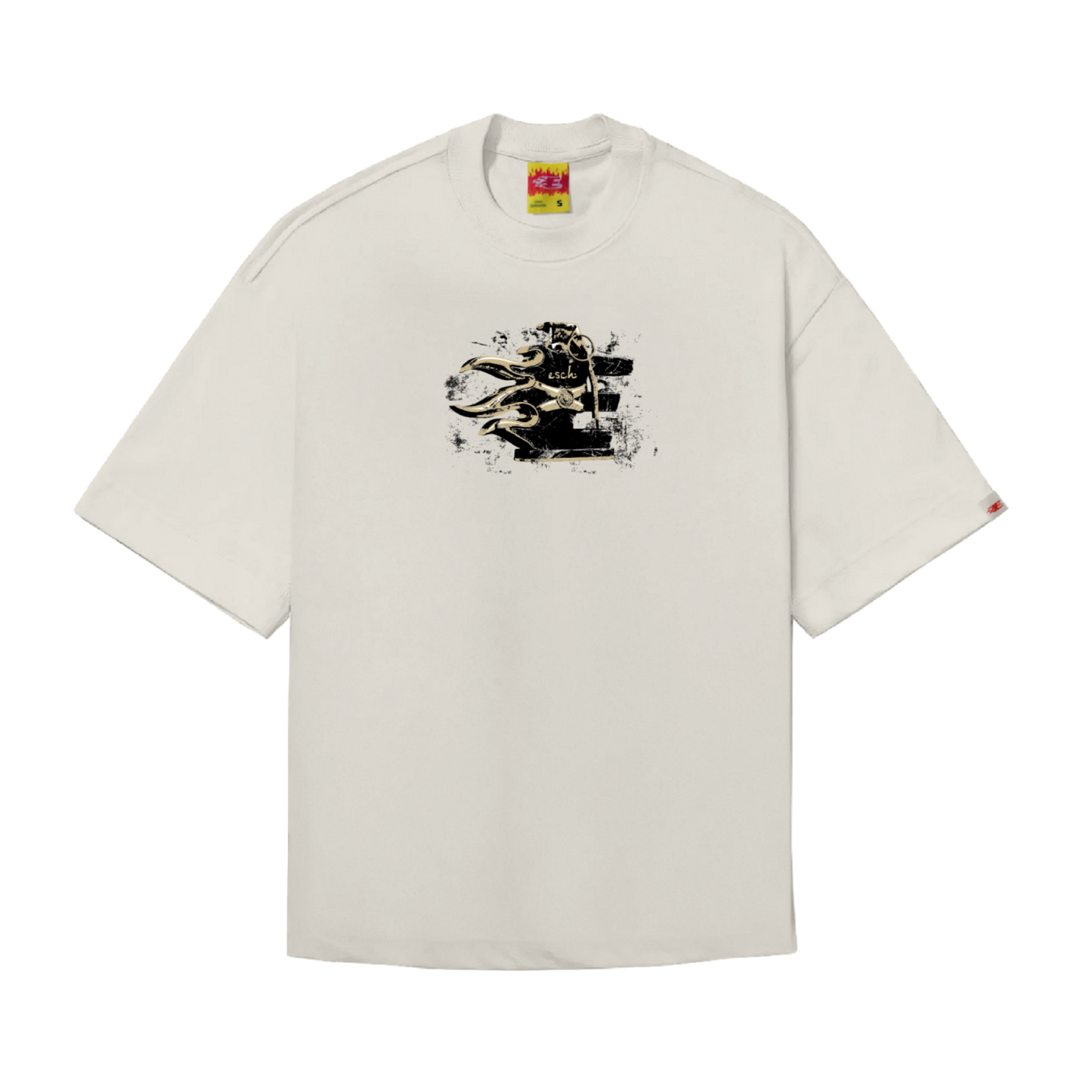CAMISETA "PERFUME" OFF WHITE