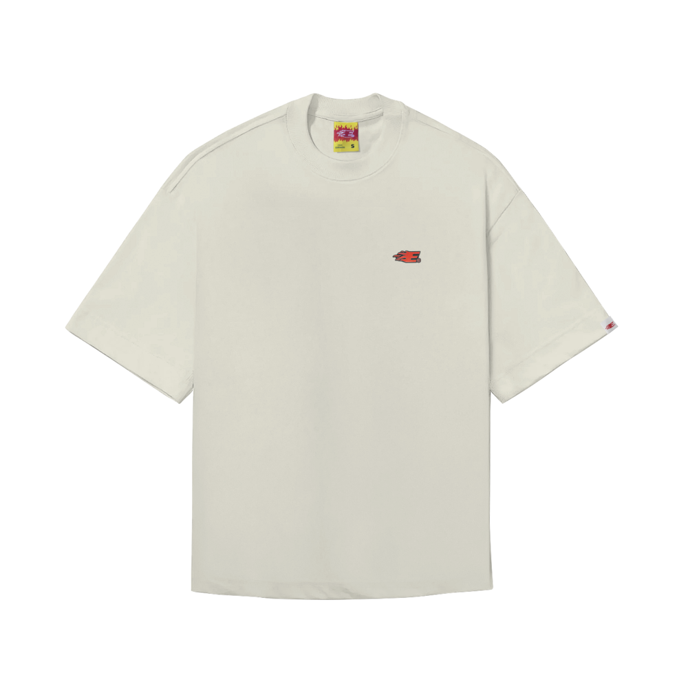 CAMISETA BOXY "ICON" OFF WHITE