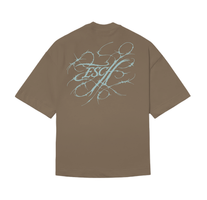 CAMISETA "FARPADO" MARROM