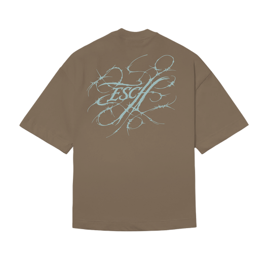 CAMISETA "FARPADO" MARROM