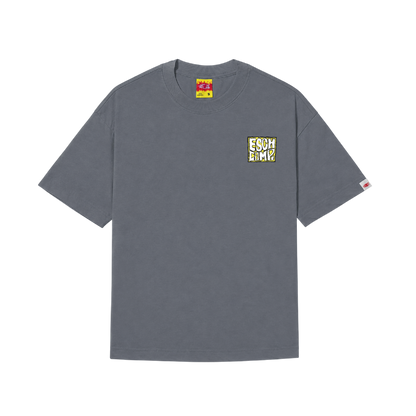 CAMISETA "SQUARE BOX" CINZA