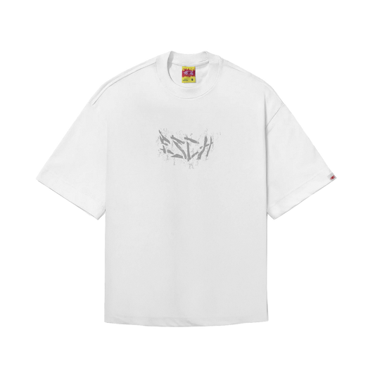 CAMISETA BOXY "ESPANTALHO" BRANCA