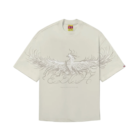 CAMISETA BOXY "FENIX" OFF WHITE