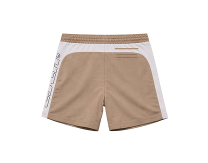 SHORT "SIDE CUT LOGO" BEGE