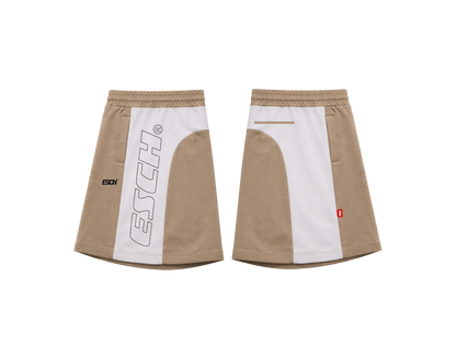SHORT "SIDE CUT LOGO" BEGE