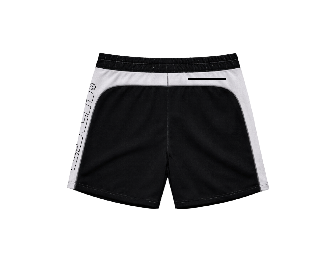 SHORT "SIDE CUT LOGO" PRETO
