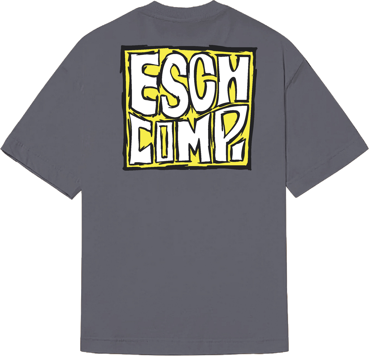 CAMISETA "SQUARE BOX" CINZA