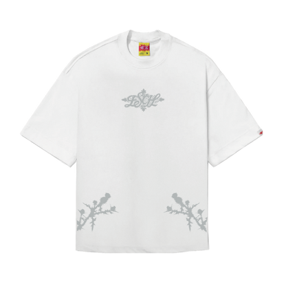 CAMISETA "FLORAL" BRANCA