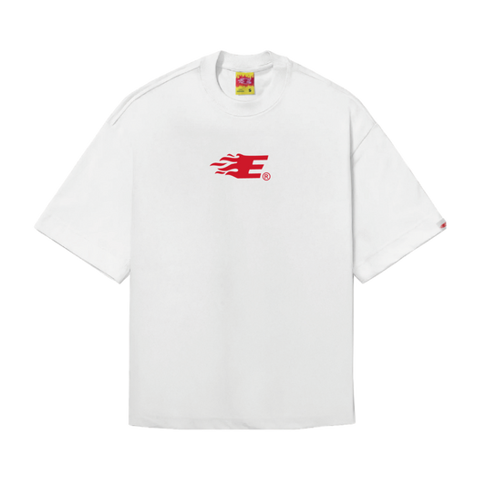 CAMISETA "FADED ICON" BRANCA