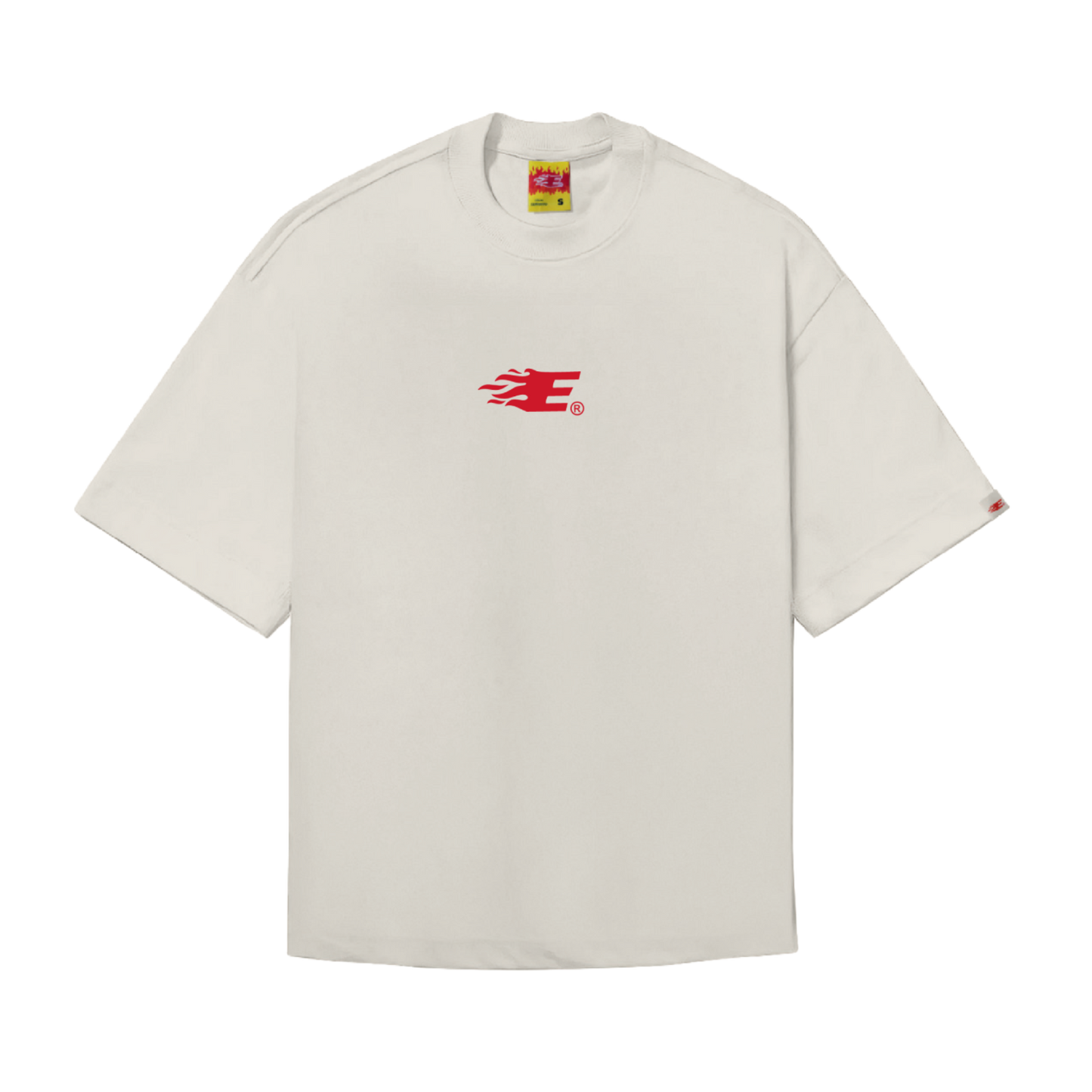 CAMISETA "FADED ICON" OFF WHITE