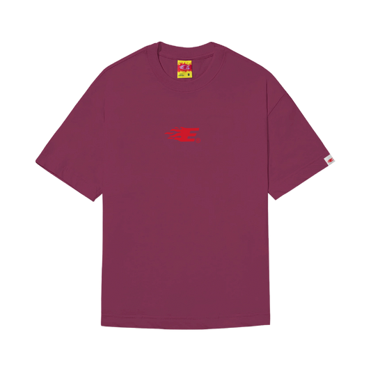 CAMISETA "FADED ICON" VINHO