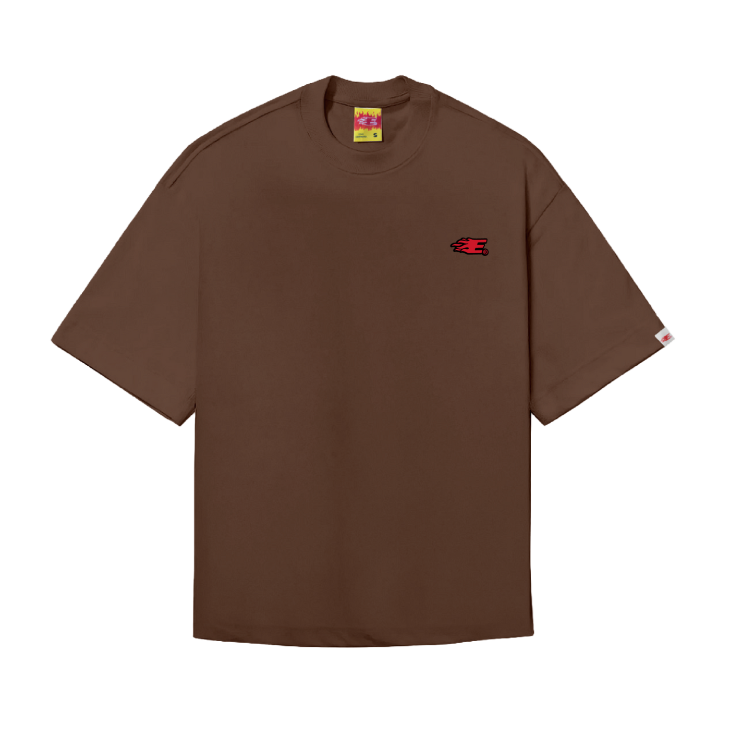 CAMISETA "BASIC" MARROM