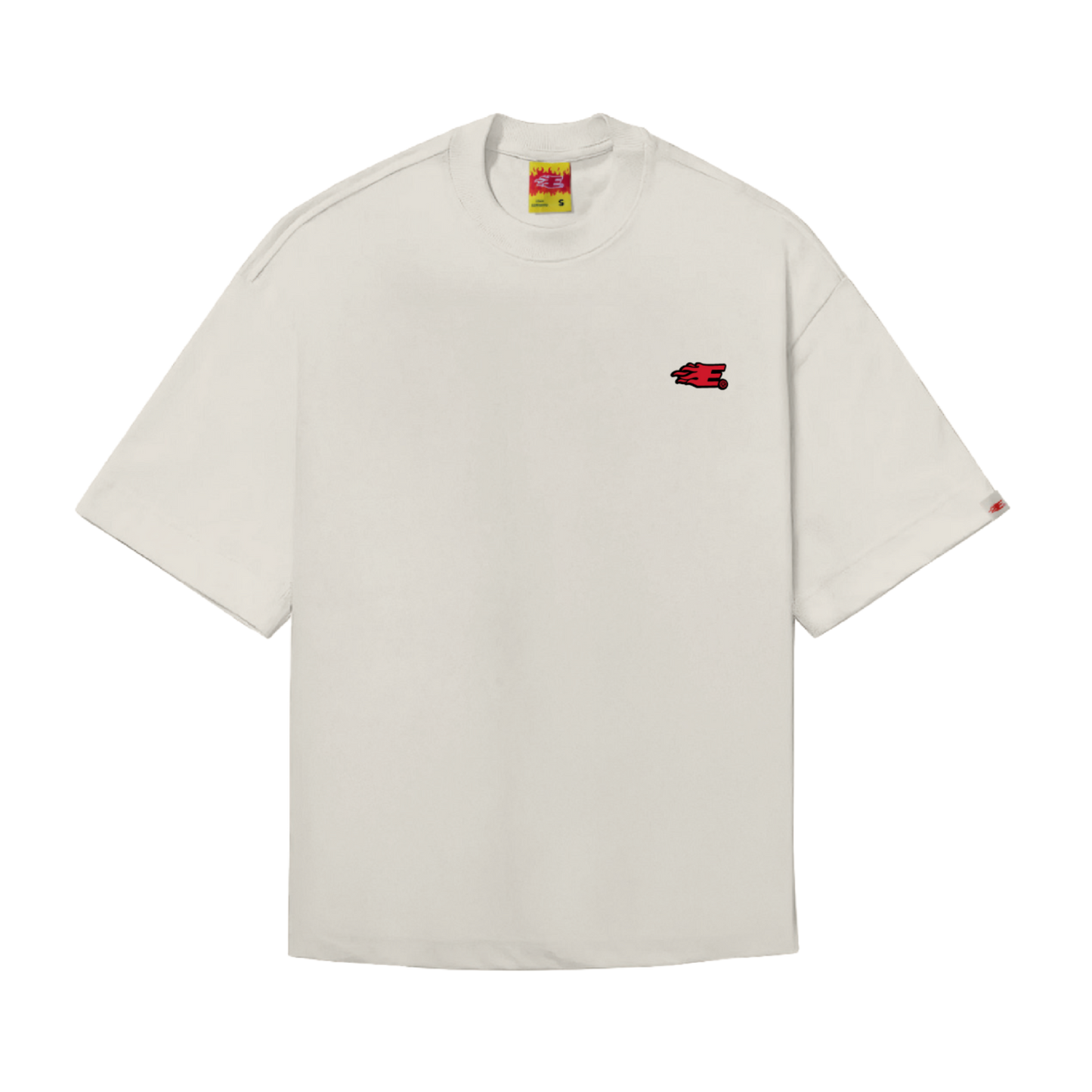CAMISETA "BASIC" OFF WHITE