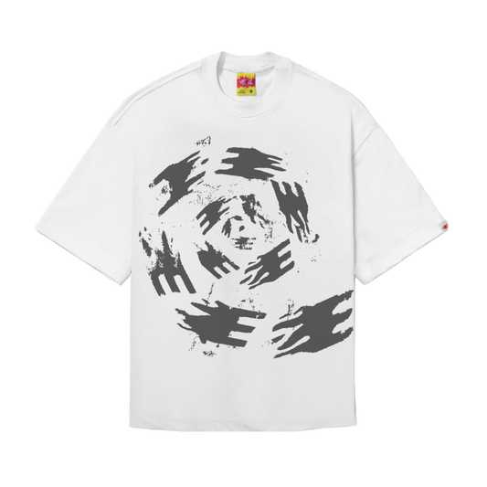 CAMISETA "LOGO ESPIRAL" BRANCA