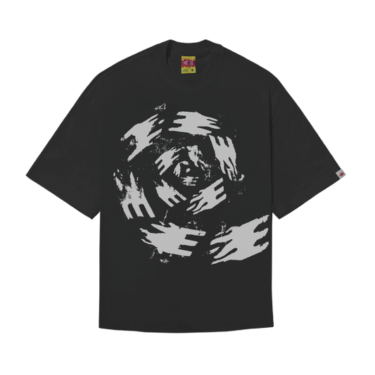 CAMISETA "LOGO ESPIRAL" PRETA
