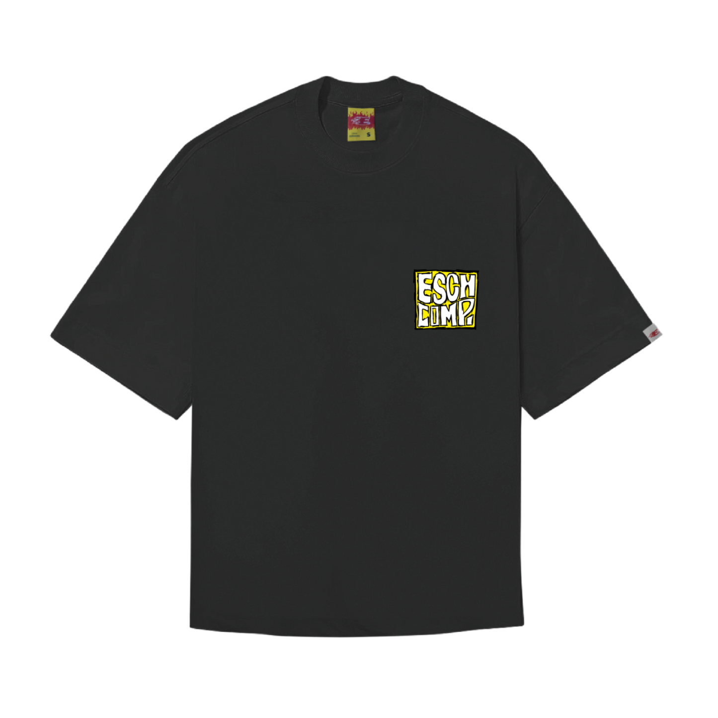 CAMISETA "SQUARE BOX" PRETA